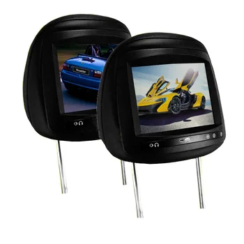 

2pcs 8inch car headrest monitors with touch button 4:3 lcd display 12V universal car lcd tv display free shipping to Russia