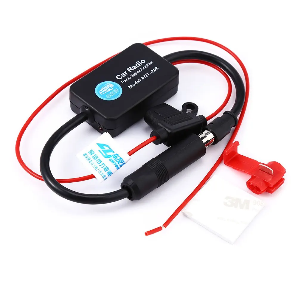 Ant-208-Universal-Auto-Car-FM-AM-Radio-Aerial-Antenna-Signal-Amplifier-Booster-Portable-High-accuracy