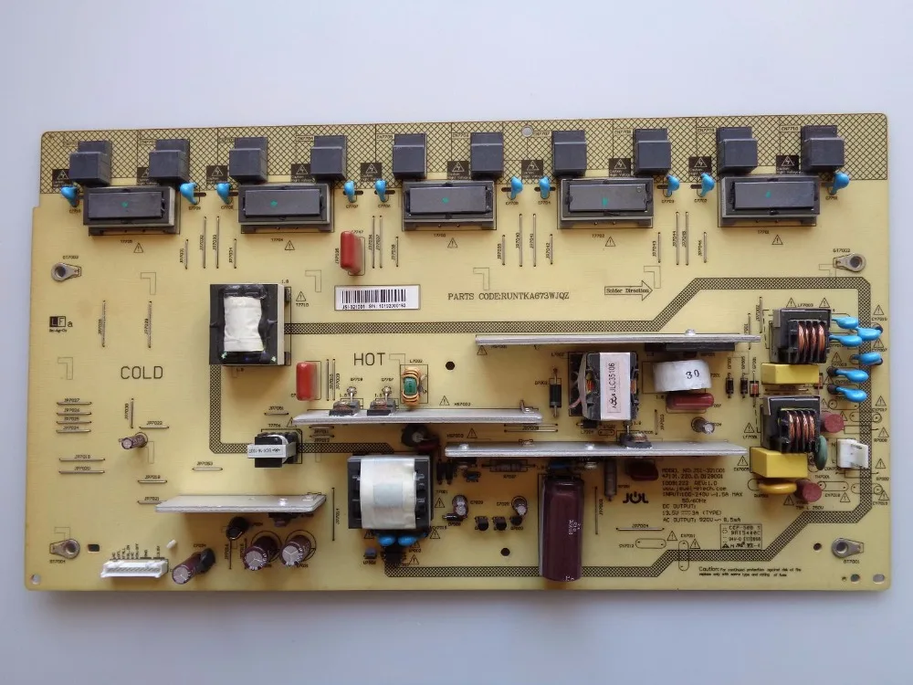 

LCD-32D500A power panel RUNTKA673WJQZ JSI-321001 is used