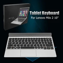 Для lenovo miix2 планшетная клавиатура док-станция для K610 10 дюймовый планшет клавиатура чехол для lenovo черный без рамки и Трекпад