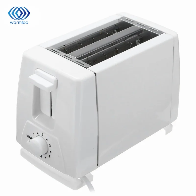

EU Plug 750W Household Automatic Bread Toaster Baking Bread Maker Machine 2 Slices Slots For Breakfast Multifunctional 230V
