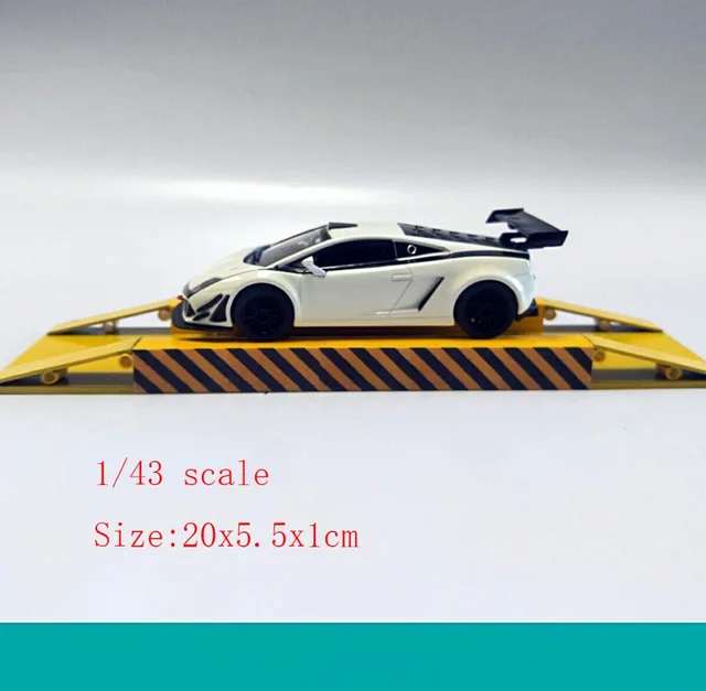 1/10 1/64 1/43 1/24 1/18 Garage Car Maintenance Trench Props Sides Bridge Model Lift Service Pit 2