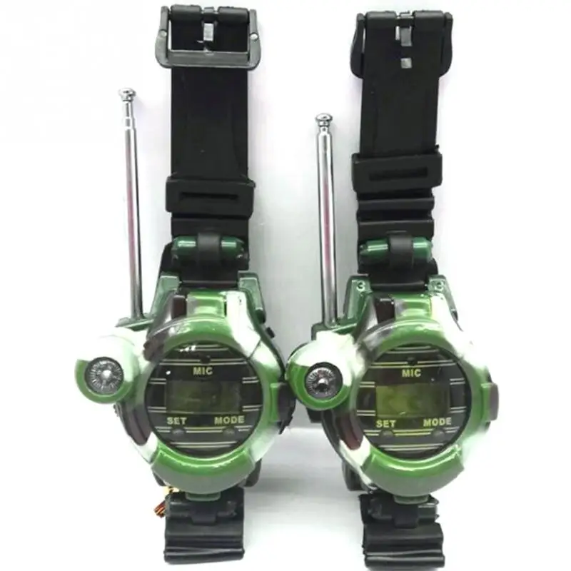 

2018 NEW 2 Pcs Children Toy Walkie Talkie Kids Watch Outdoor Interphone Gifts Toys walkie talkie infantil