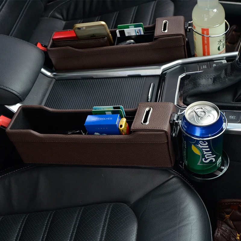 Car Seat Gap Filler Scatola portaoggetti Rimovibile per portabicchieri Tasche a Fessura della Fessura del Sedile Seat Gap Storage Organizer OEMC Vano Portaoggetti per Auto Car Seat Gap Filler Scatola portaoggetti Rimovibile per portabicchieri Tasche a Fessura della Fessura del Sedile Seat Gap Storage Organizer OEMC Vano Portaoggetti per Auto