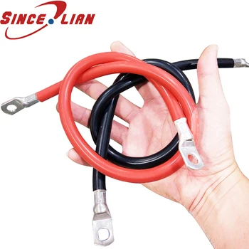 

Heatproof Silicone Silica Gel Wire Cable With Terminal Silicone Line 0AWG 70MM\2 70 Square Out Diameter16MM