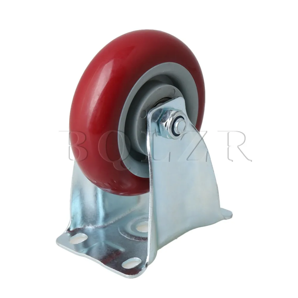 

BQLZR 10x3.2x12.7cm Metal & Plastic Flatbed Directional Casters for Flatbed Trolley or Various Tool Carts