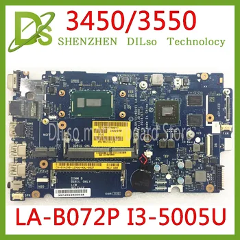

KEFU LA-B072P CN-0YWW5F CN-01J67F For Dell Latitude 3450 3550 motherboard ZAL50/51/60/61 LA-B072P i3-5005u Test work 100%