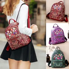 Модный рюкзак с мультяшным принтом для женщин, школьные сумки для девочек-подростков, Зеленый Рюкзак, большой объем, рюкзак в Корейском стиле, Mochila