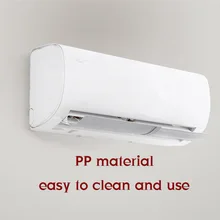 Кондиционер лобовое стекло холодный Ветер Дефлектор выдвижной дефлектор для дома Офис Отель 66CY