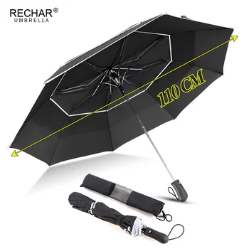 

Double Layer Big Umbrella Rain Women Quality Windproof Automatic Umbrella Men 2Folding Waterproof Travel Outdoor Paraguas Mujer