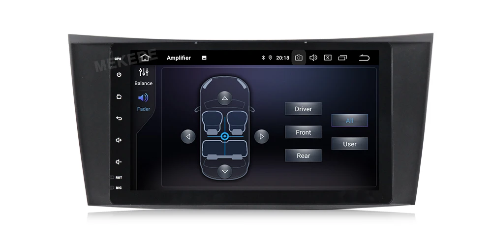 Clearance MEKEDE Android 9.0 IPS DSP Touch Screen Car DVD Player For Mercedes Benz E-Class W211 E200 E220 E300 E350 Quad Core Wifi Radio 21