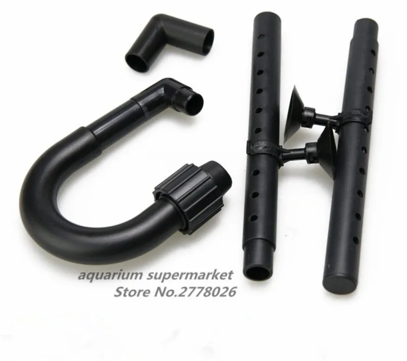 

HONGYI 1 piece SUNSUN HW-302/303/304/402/403/404/702/703/704 inlet and output pipes aquarium filter pipe accessories rain pipe