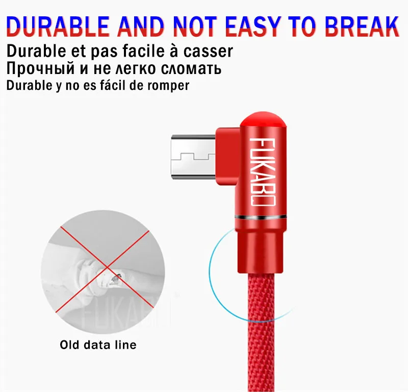 Micro USB кабель 3,0 Быстрая зарядка USB кабель для передачи данных для телефона samsung Micro USB кабель для Xiaomi Redmi LG Android USB кабель для зарядки