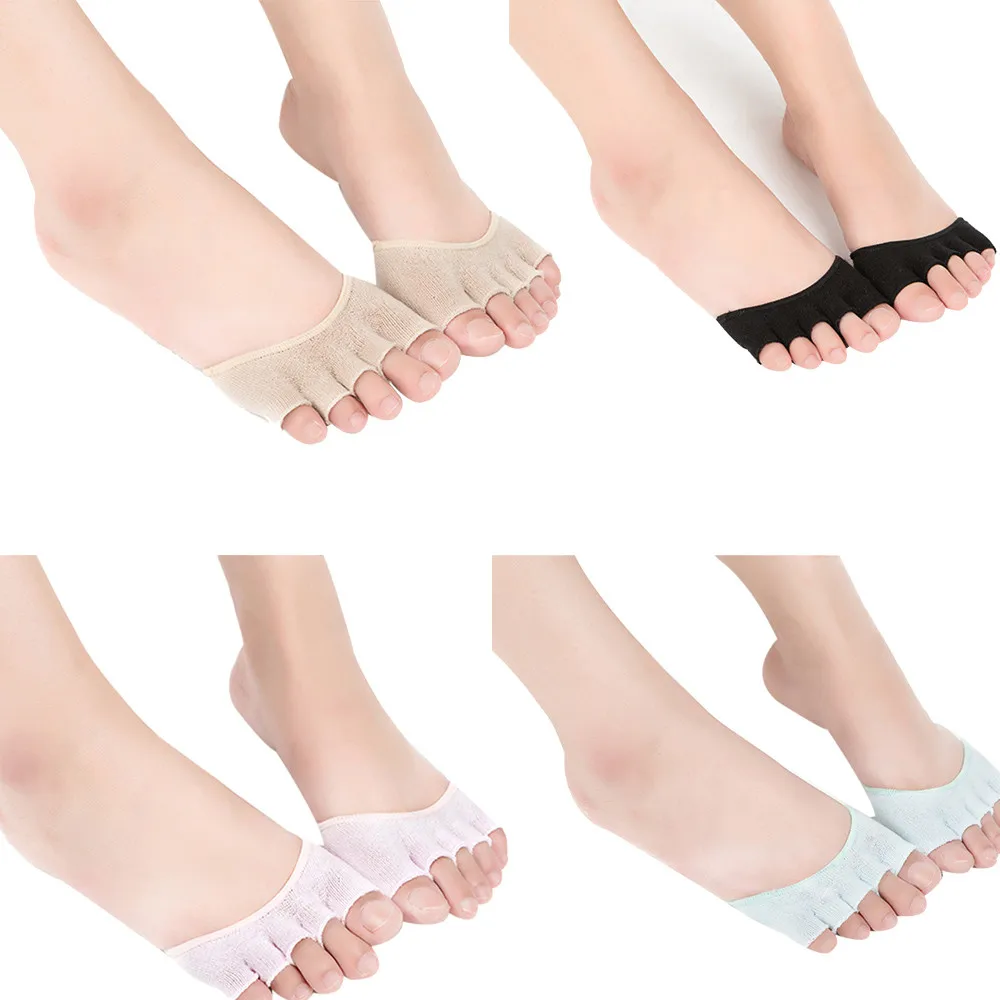 half heel socks