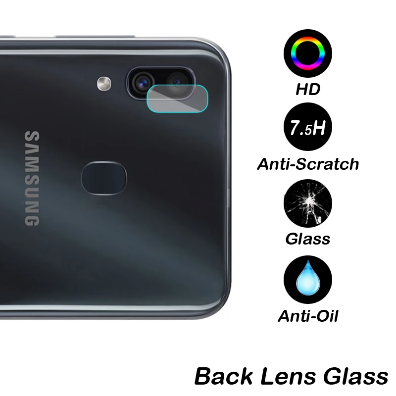 2 в 1 для Samsung Galaxy A70 2019 пленка объектива камеры и 9D защита экрана защитное