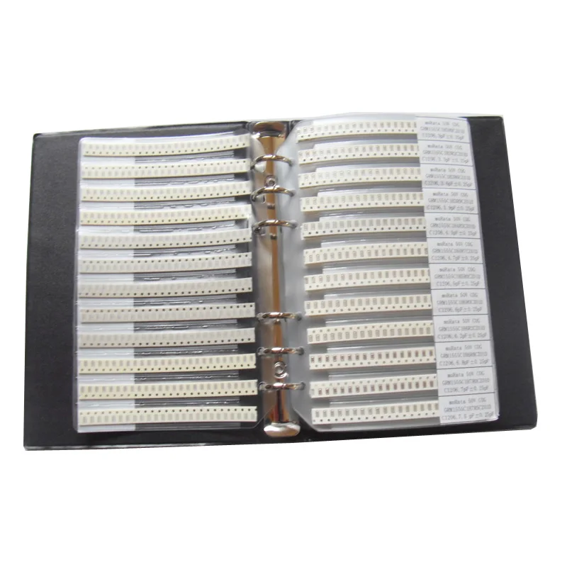 Бесплатная доставка 1206 SMD конденсатор книга для образцов 80 valuesx25 шт. = 2000 0 5 пФ ~ мкФ