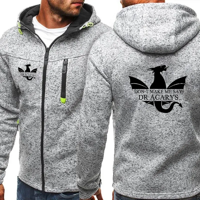 

Not Today Design Fashion Men's Hoodie Jacket Casual Hoodie Sweatshirts Autumn and Winter Hoody Coat