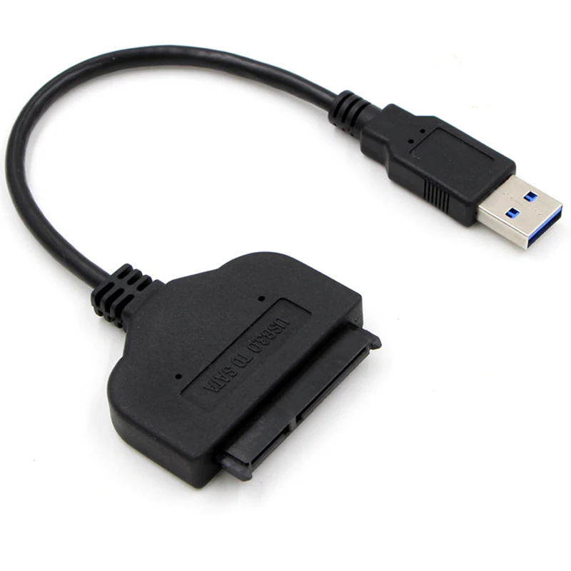 SATA к USB3.0 адаптер кабель конвертер 22 pin для 2 5 дюймов HDD SSD жесткий диск ноутбука GY88| |