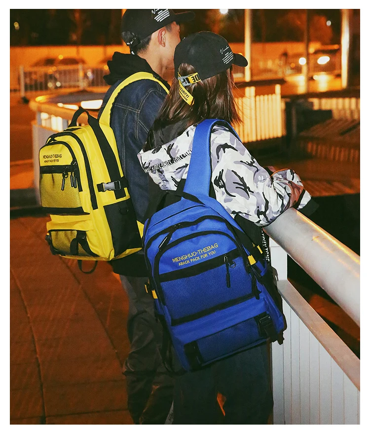 2018 New Menghuo Quality Waterproof Nylon Backpack Female Unisex Men's Backpacks for Laptop Women Notebook Bag Backpack Mochilas (27)