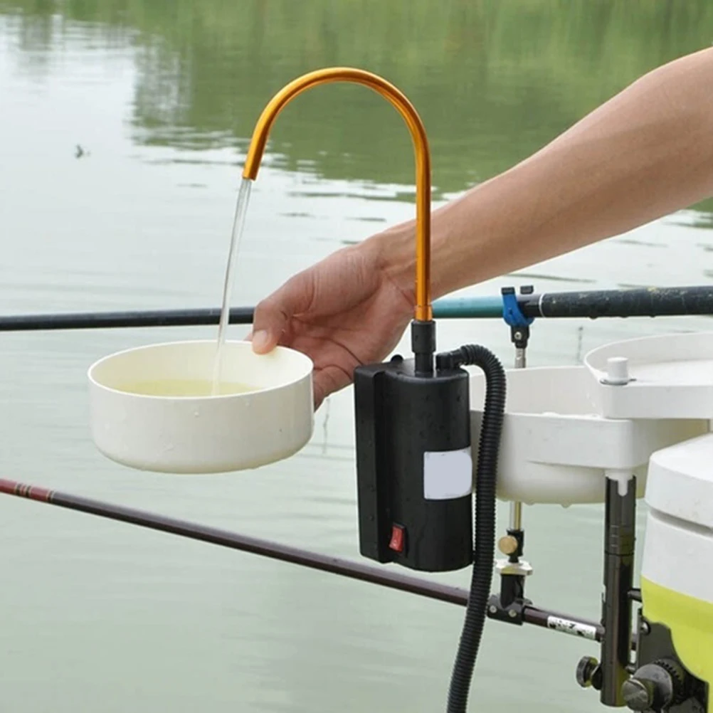 

Automatic Fishing Suction Device Battery Powered Pump Intake Hand Washers Water Absorber Machine Fishing Tool