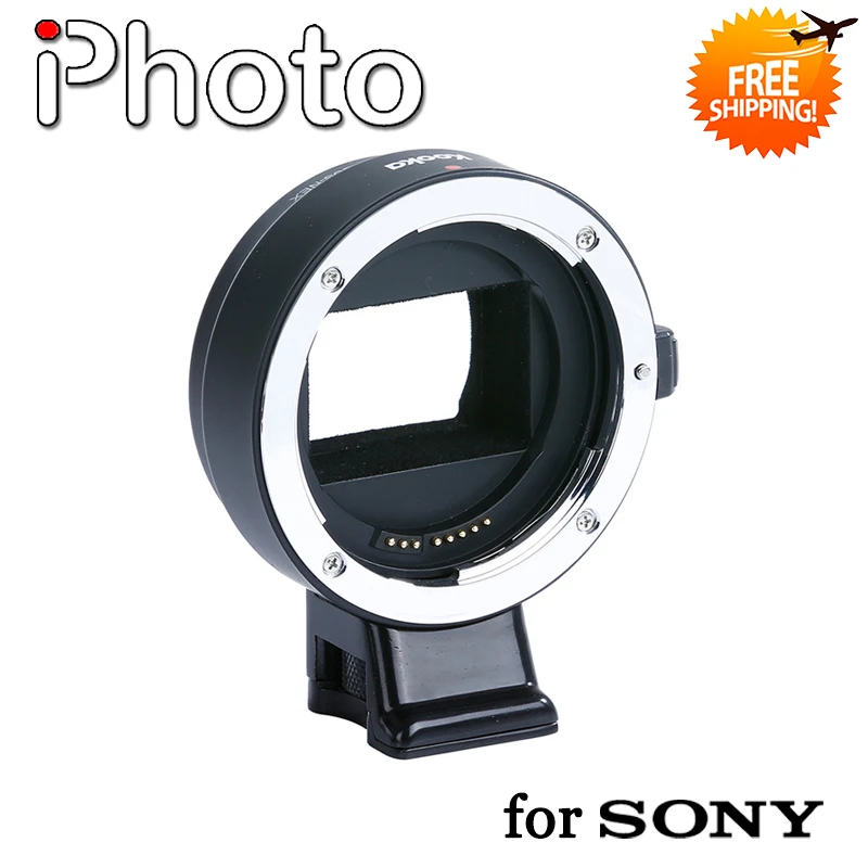 

Copper Metal AF Full Frame Lens Mount Adapter for to Canon EF/EFS Sony A7 A7R A7RII NEX 7 6 5 3 5N F3 VG10 VG20 VG30 FS100 FS700