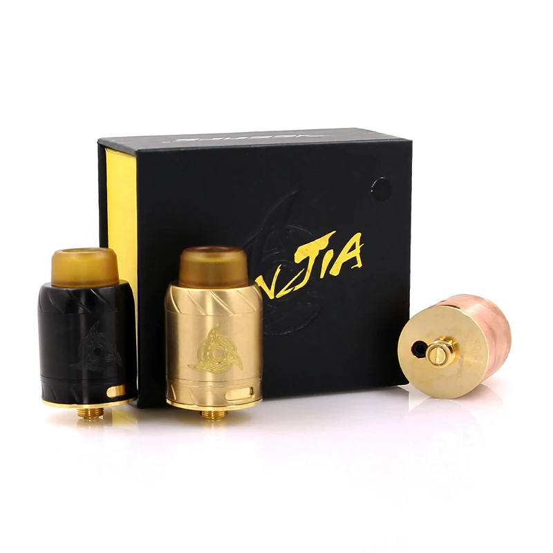 Оригинальный бак Veeape Ninjia RDA 24 мм с регулируемым нижним потоком воздуха Vape Tank