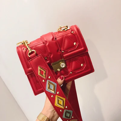 

NEW Luxury Brand Winter/spring Diamond Gem Women Leather Handbag Colorful Strap Shoulder Bags Famous Designer Handbag Big Totes