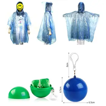 

Disposable Raincoat Adult Emergency Waterproof Hood Poncho Travel Camping Must Rain Coat Unisex Outdoor Travel Climbing