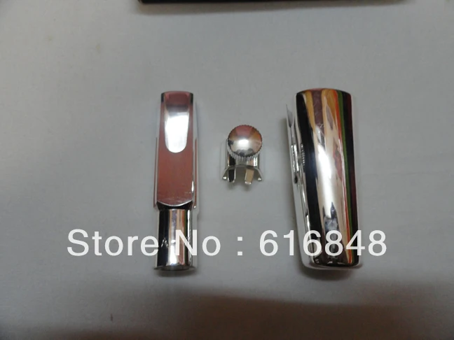 

New Metal Material Jazz Drop B Tenor Bb Saxophone Mouthpiece Silver Plated Size 5-9 Musical Instrument Accessories Free Shipping