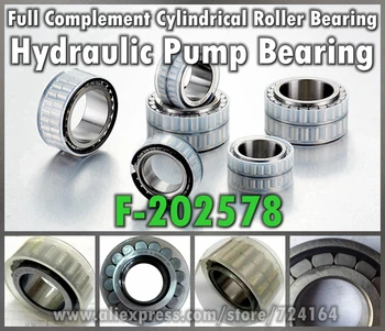 

Full Complement Cylindrical Roller Bearing F-202578 35.4*57*22mm For Main Shaft Of Hydraulic pump Printing press machine
