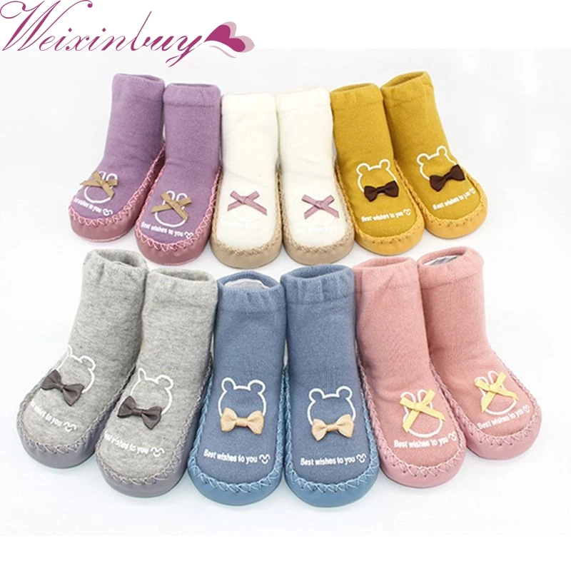 Cute 6 Colors Newborn Spring Autumn Winter Infant Funny Socks Anti Slip Baby Boy Socks With Rubber Soles Baby Girl Cute Socks H1 Cute 6 Colors Newborn Spring Autumn Winter Infant Funny Socks Anti Slip Baby Boy Socks With Rubber Soles Baby Girl Cute Socks H1