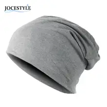 Lehká podzimní unisex čepice delšího střihu
