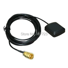 SMB Female jack Connector RG174 3M 9FT Cable Mini GPS Active Antenna 1575.42MHz 3-5V