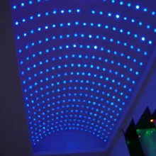 20 шт. водостойкий 0,3 Вт rgb led ванная комната свет с 1 шт. контроллер и 1 шт. adpater