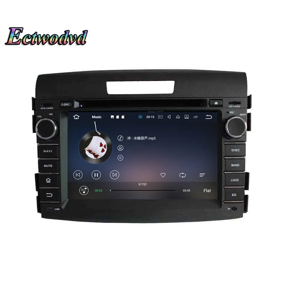 Perfect Ectwodvd Octa Core 4G RAM 64G ROM Android 9.0 Car Multimedia DVD Player GPS HeadUnit for Honda CRV 2012 2013 2014 17
