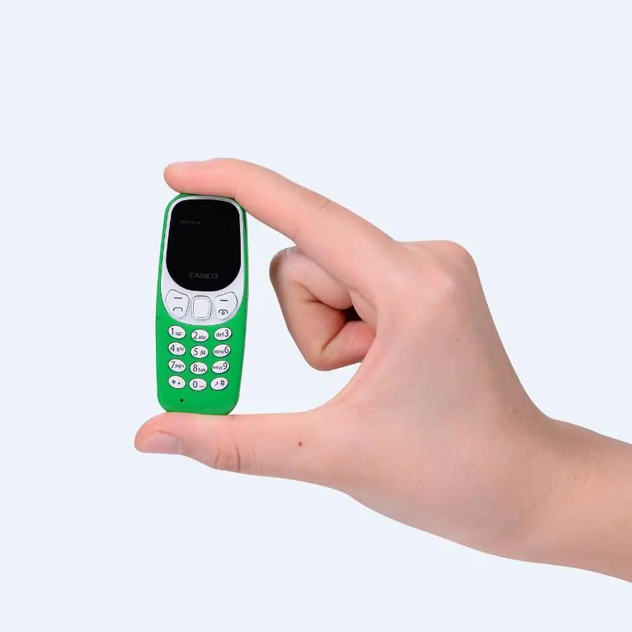 Мини 2G BabyFone World's Small Fone коллекция Bluetooth 3 0 Contact 500 запись звонков мобильный телефон