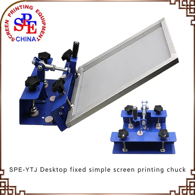 006323 SPE YTJ DESKTOP screen printing clamp manual clampin
