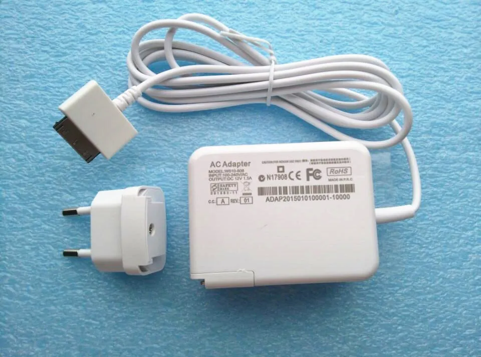 

white 18W 12V 1.5A AC Power Adapter For Acer Iconia Tab W510P W510 W511 W511P Tablet Battery Charger ADP-18TB