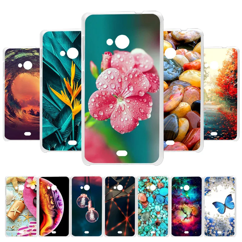 

Vanveet Soft Silicone Case For Nokia 535 Case Coque For Microsoft Nokia Lumia 535 N535 Case Painted Capa Back Bag Fundas Housing