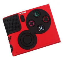 Симпатичный крутой игровой кошелек для Playstation 4 с функцией управления, кошелек для кредитных карт, кошелек, двойной складной кошелек для ID Монета, клатч