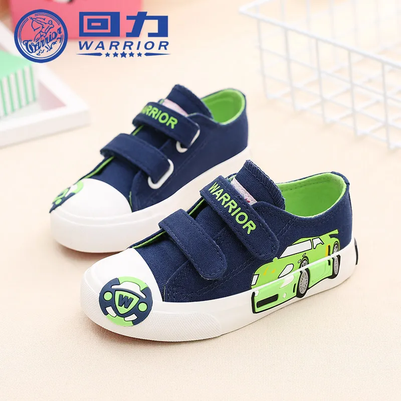 

Children's Canvas Shoes Boys Shoes Girls Shoes 2018 Spring and Autumn New Cartoon Baby Shoes Flats Chaussure