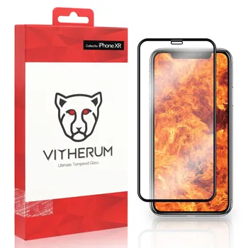 

RUBY - Ultimate Resistance Tempered Glass for iPhone XR (Black frame)