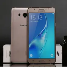 Разблокированный мобильный телефон samsung Galaxy J7108 4G LTE, четыре ядра, 5,5 дюймов, МП, 3 Гб ram, две sim-карты J7