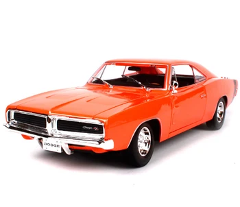 

1:18 1969 DODGE Charger R/T Muscle Old Car Model Diecast Model Car Toy Decor Model Toy