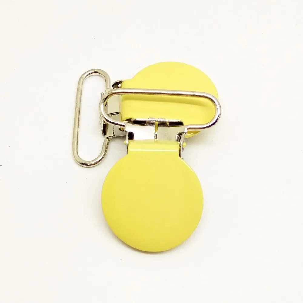 2017 50pcs per lot 1 pacifier 25mm craft clips metal pacifier holder