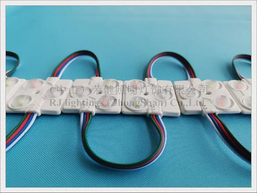 led module light injection rgb 3led 40x40 xg (2)