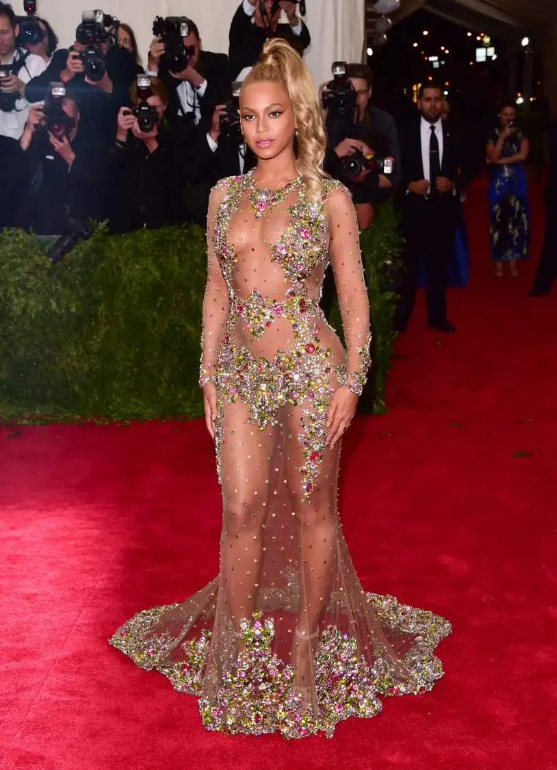 celebrities with see through outfits