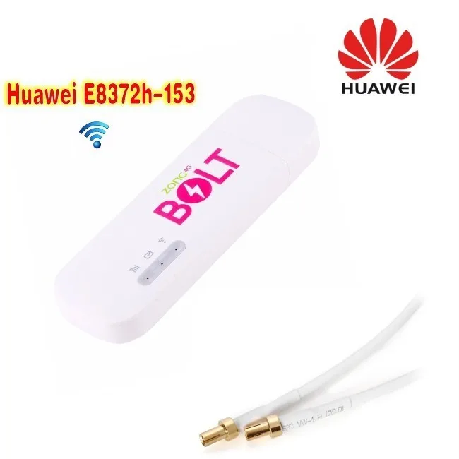 Разблокированный huawei E8372 с антенной Wingle LTE Универсальный 4G USB модем автомобильный wifi E8372h-153