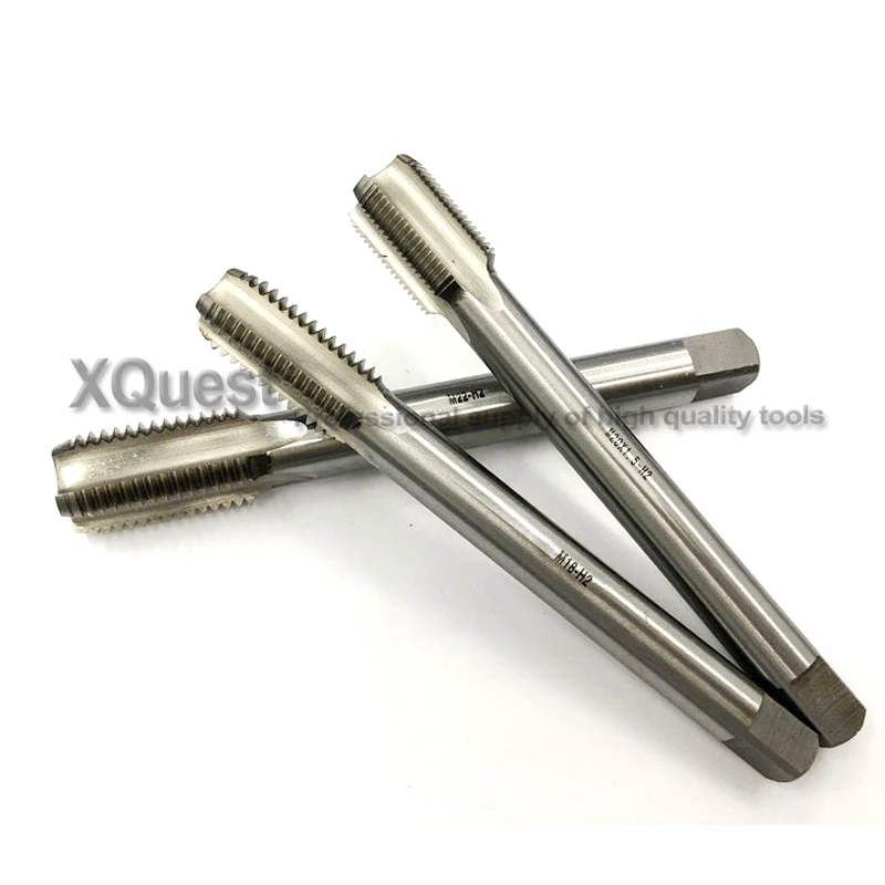 XQuest HSS Long Shonk Hand Tap M3 M4 M5 M6 M8 M10 M12 M14 100mm Extended Extra Long handle Fine Thread taps M8X1 M10X1 M12X1.5