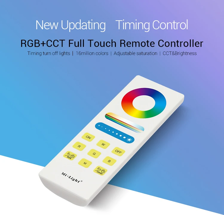 The new Original Mi.Light RGB+CCT Full Touch Remote Controller with